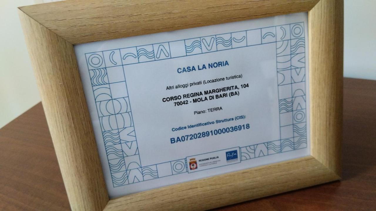 Casa La Noria Villa Mola di Bari Exteriör bild